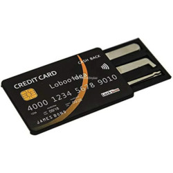 Credit card unlocking kit,...