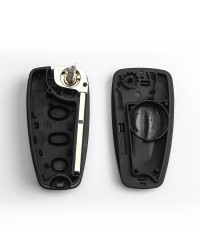 KEYYOU-carcasa para llave remota de coche, carcasa personalizada para Ford c-max, s-max, Focus, Ranger, Galaxy, Mondeo, Transit,