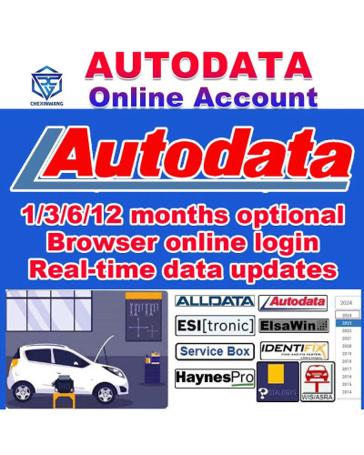 AUTODATA Online Account 1/3/6/12 month for Auto Truck Car Repair Softw