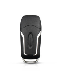 KEYYOU-Funda de llave remota modificada para Ford Focus C max Mondeo Connect Fiesta, carcasa de llave inteligente de coche reemp