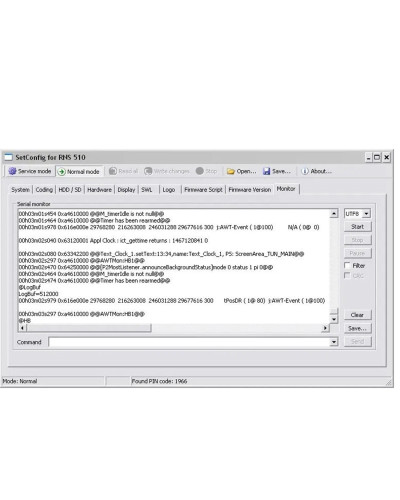 SetConfig 2.5.1 & 2.8.1 Software with Cable for RNS Identify Supports 