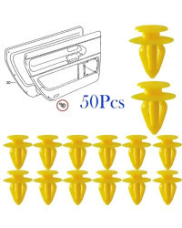 Clip de sujeción de empuje Universal para Panel de puerta de salpicadero, accesorio para Audi A3, A6, A8, R8, TT, VW, Polo, T4, 