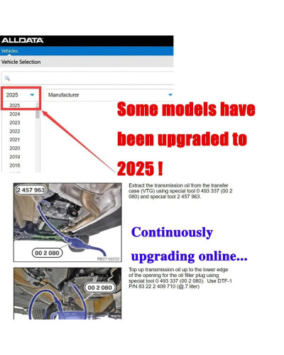 2025 Alldata Auto Data Newest Online Account Software Full Version Est