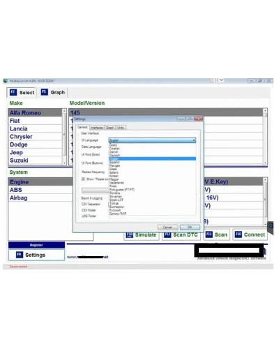 2024 Hot Sale Multiecuscan V4.8 For Fiat/Chrysler/Dodge/Jeep/Suzuki Sc