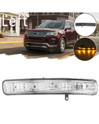 Lado del coche viento espejo de luz de señal de vuelta de luz intermitente lámpara para Ford Explorer 2011-2018 BB5Z-13B375-A BB