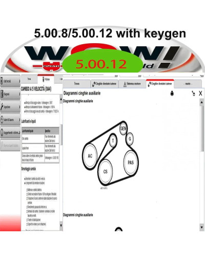 2023 5.00.12 WOW Snooper 5.00.8 R2 With Keygen Diagnostic software ins