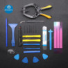 Mobile Phone Repair Tools Spudger Pry Tool Screwdriver Set ESD Heat Insulation Working Mat for IPhone 13 12 Battery Removal Kit