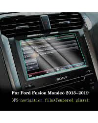 Película de navegación GPS para coche Ford Fusion Mondeo 2013-2019, pantalla LCD de vidrio templado, antiarañazos película prote