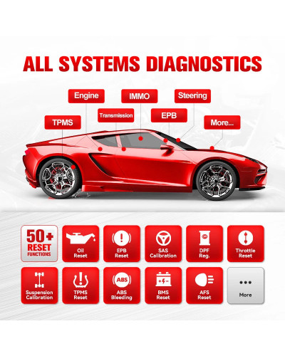 X-431 LAUNCH X431 PRO5 & Heavy Duty Software Kit Car Diagnstic Tool Tr