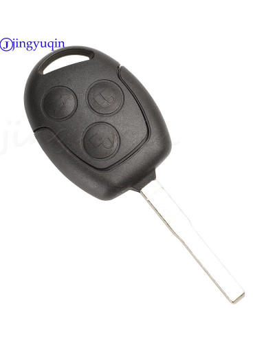 Jingyuqin-Mando a distancia con 3 botones para coche, llave para vehículo, completa con chip 4D60 ID63, con frecuencia de 315MHz