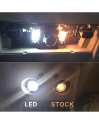 BADEYA-Luz LED Canbus para Interior de coche, Kit de luz de techo para Ford Fiesta MK6 MK7 2002-2014 2015 2016, lámpara de vehíc