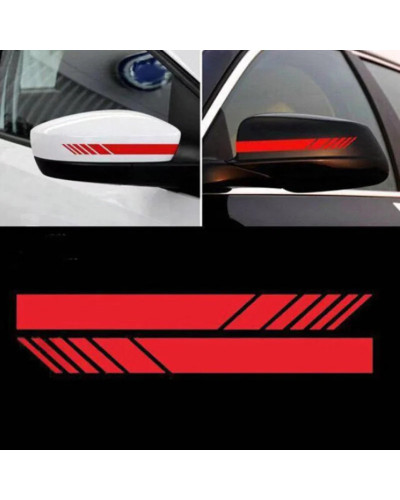 Calcomanías adhesivas para espejo retrovisor de coche, accesorios para Ford Focus Kuga Fiesta Ecosport Mondeo Escape Explorer Ed