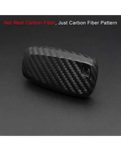 Funda de silicona de fibra de carbono para llave inteligente, cubierta para Ford Focus Explorer Ranger Bronco Sport Ecosport Edg