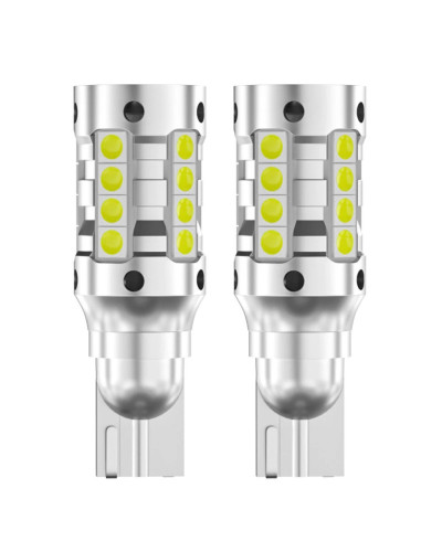 2 uds luz LED de marcha atrás lámpara Blub W16W T15 Canbus para Ford c-max Fiesta 5 6 7 mk5 mk6 mk7 Focus 3 mk3 Mondeo Galaxy Ku