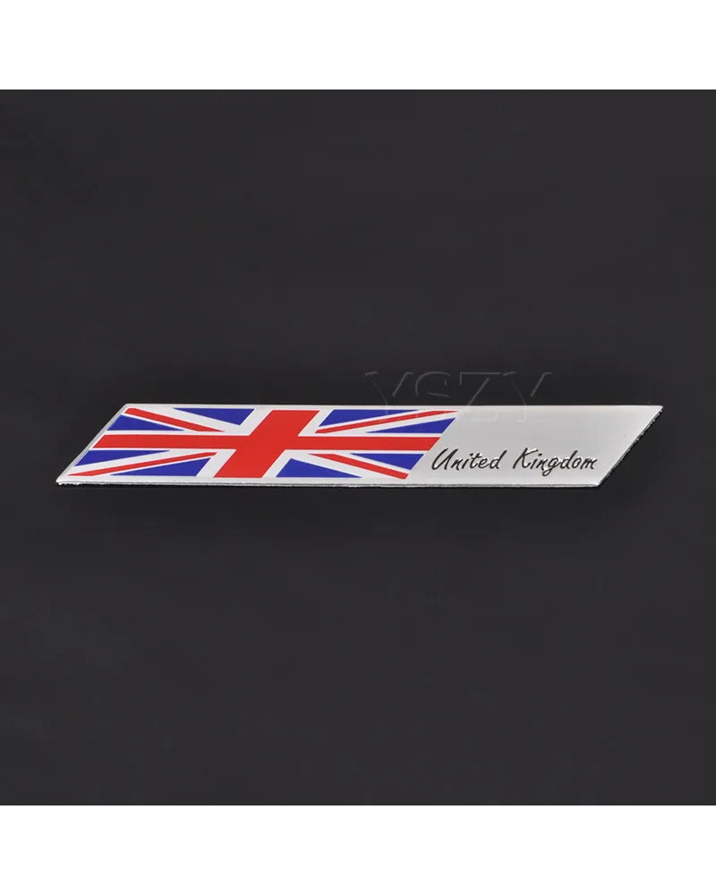 Pegatinas de coche con bandera de Inglaterra, emblema del Reino Unido, insignia del Reino Unido, calcomanía para BMW, Audi, Ford