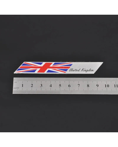 Pegatinas de coche con bandera de Inglaterra, emblema del Reino Unido, insignia del Reino Unido, calcomanía para BMW, Audi, Ford