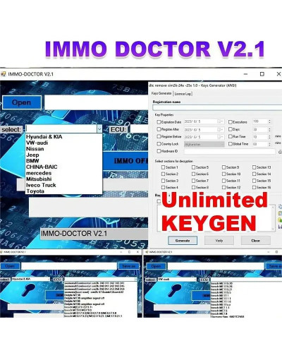 2024 IMMO DOCTOR V2.1 With Unlimited KEYGEN MULTI BRAND Immo Off Softw