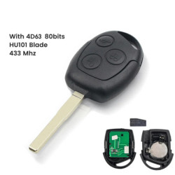 KEYYOU Remote Car Key 433MHz 4D60 Chip for FORD Focus Fiesta Mondeo Fusion Transit KA 2001 2002 2004 2005 2006 2007 2008