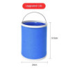 LEIBOO 11L/13L Collapsible Bucket Portable Folding Water Bucket Car Washing Fishing Bucket Car wash supplies Car Accessories