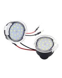 Reemplazo de luz LED para retrovisor de coche Ford, lámpara de iluminación para retrovisor de automóvil Ford Mondeo s-max EDGE E