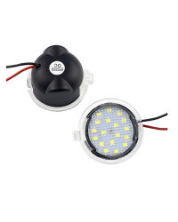 Reemplazo de luz LED para retrovisor de coche Ford, lámpara de iluminación para retrovisor de automóvil Ford Mondeo s-max EDGE E