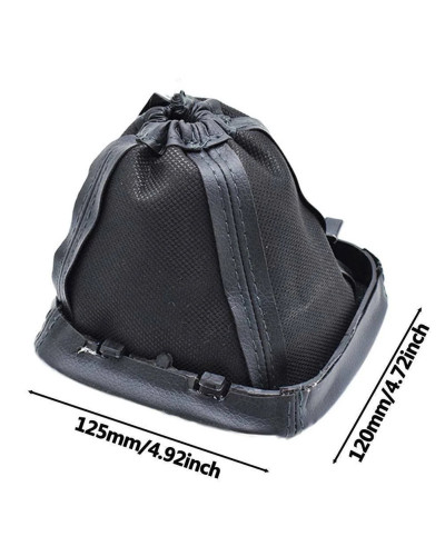 Pomo de cambio de marchas de cuero PU para coche, cubierta de arranque Gaitor para Ford Transit 06-14, pieza protectora de peril