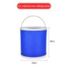 LEIBOO 11L/13L Collapsible Bucket Portable Folding Water Bucket Car Washing Fishing Bucket Car wash supplies Car Accessories