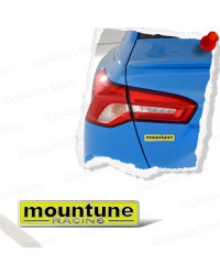 Insignia de emblema de cola de Metal 3D para Ford Focus 2 3 Fiesta Mountune RS ST, accesorios de estilo automático