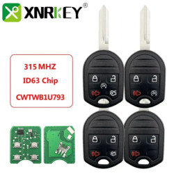 XRNKEY Remote Car Key 3/4/5...