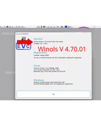 Newest ECU Programming Tool Winols 4.7 Software+ 93GB Damos Files +ECM