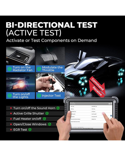 Topdon-herramienta de diagnóstico automotriz Phoenix Plus, herramienta de escaneo de codificación ECU, escáner OBD2 profesional 