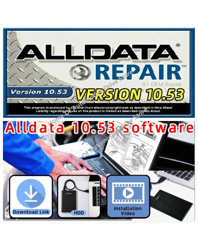 2024 Hot Newest alldata Auto Data Repair Diagram Software alldata 10.5