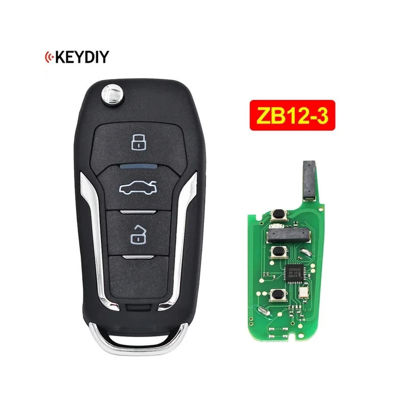 KEYDIY 3B B NB ZB Series B12-3 NB12-3 ZB12-3 Universal KD Remote Car Key For Ford Style for KD900 KD900+ URG200 KD-X2 Mini KD