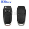 NHKEY 4 Buttons 49 Chip HU101 Smart Flip Remote Key For Ford Fusion 2013 2014 2015 2016 2017 N5F-A08TAA IC 3248-A08TAA 315MHz