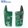 NHKEY 4 Buttons 49 Chip HU101 Smart Flip Remote Key For Ford Fusion 2013 2014 2015 2016 2017 N5F-A08TAA IC 3248-A08TAA 315MHz