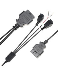 Cable OBDSTAR FCA 12 + 8 para Chrysler, funciona en X300 DP Plus, X300 PRO4, OdoMaster, X200 PRO2