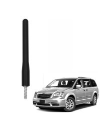 Antena corta de 4 pulgadas para Chrysler Town y Country, 2016, 2015, 2014, 2013, 2012, 2011, 2010, 2009, 2008, 2007, 2006, 1996-