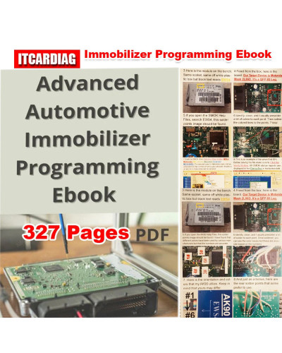 Advanced Automotive Immobilizer Programming Ebook 327 Pages PDF ECU Pr