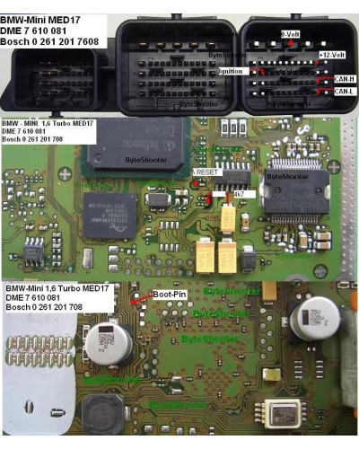 ECU Pinouts Collection Pin out Photo Repair Collection + PDF Instructi