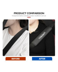 Almohadilla protectora de cuero para cinturón de seguridad de coche, accesorios para automóvil, Chrysler, Voyager, Pacifica, Tow