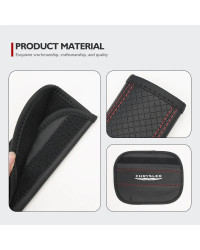 Almohadilla protectora de cuero para cinturón de seguridad de coche, accesorios para automóvil, Chrysler, Voyager, Pacifica, Tow