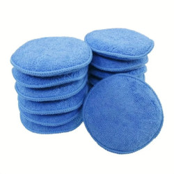 10PCS 4.5Inch Car Clean Buffer Cleaning Soft Vehicle Accessories Foam Applicator Car Wax Sponge Dust Auto Care Polishing Pad