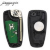 jingyuqin 3 Buttons Flip Remote Key Fob Chip 4D60 4D63 For Ford Focus Mk1 Mondeo Transit Connect 433Mhz