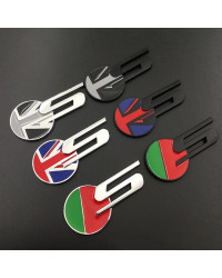 Pegatina de Metal 3D para coche, emblema para guardabarros lateral, maletero trasero, insignia, calcomanías para Jaguar X-TYPE, 