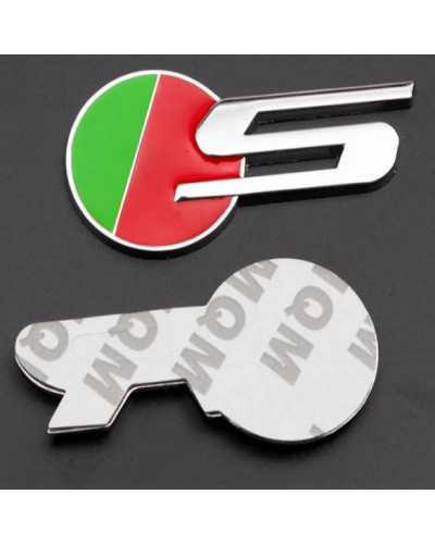 Pegatina de Metal 3D para coche, emblema para guardabarros lateral, maletero trasero, insignia, calcomanías para Jaguar X-TYPE, 