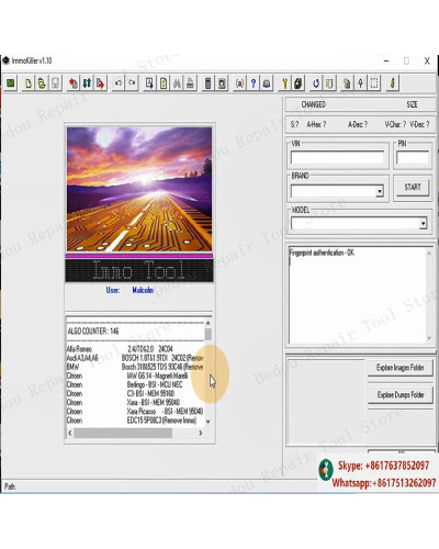 Newest ECUSafe 2.0 ECU ECM 2.0+ immokiller V 1.1 Immo Off Software v1.