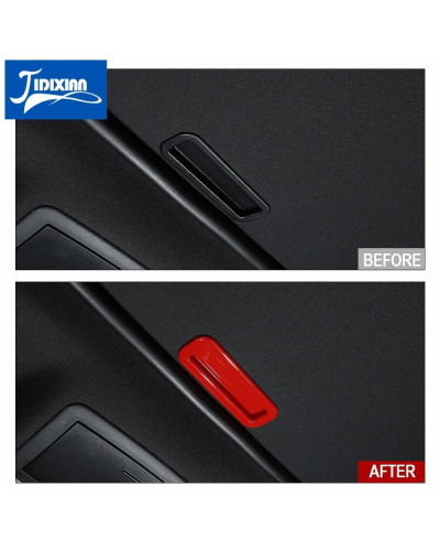 JIDIXIAN-cubierta de decoración para techo de coche, manija de tragaluz para Dodge Challenger Charger RAM 2010 Up para Chrysler 