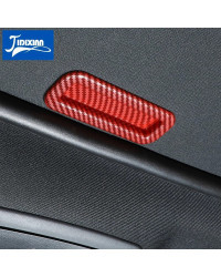 JIDIXIAN-cubierta de decoración para techo de coche, manija de tragaluz para Dodge Challenger Charger RAM 2010 Up para Chrysler 