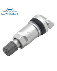 Sensor de presión de neumáticos, vástago de válvula de repuesto de acero inoxidable para Chrysler, Dodge, Jeep, Hyundai, Volvo, 