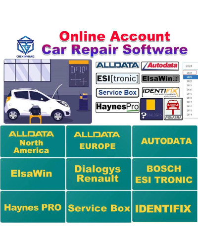 2024 Online Account Car Repair Software Workshop for Autodata Alldata 